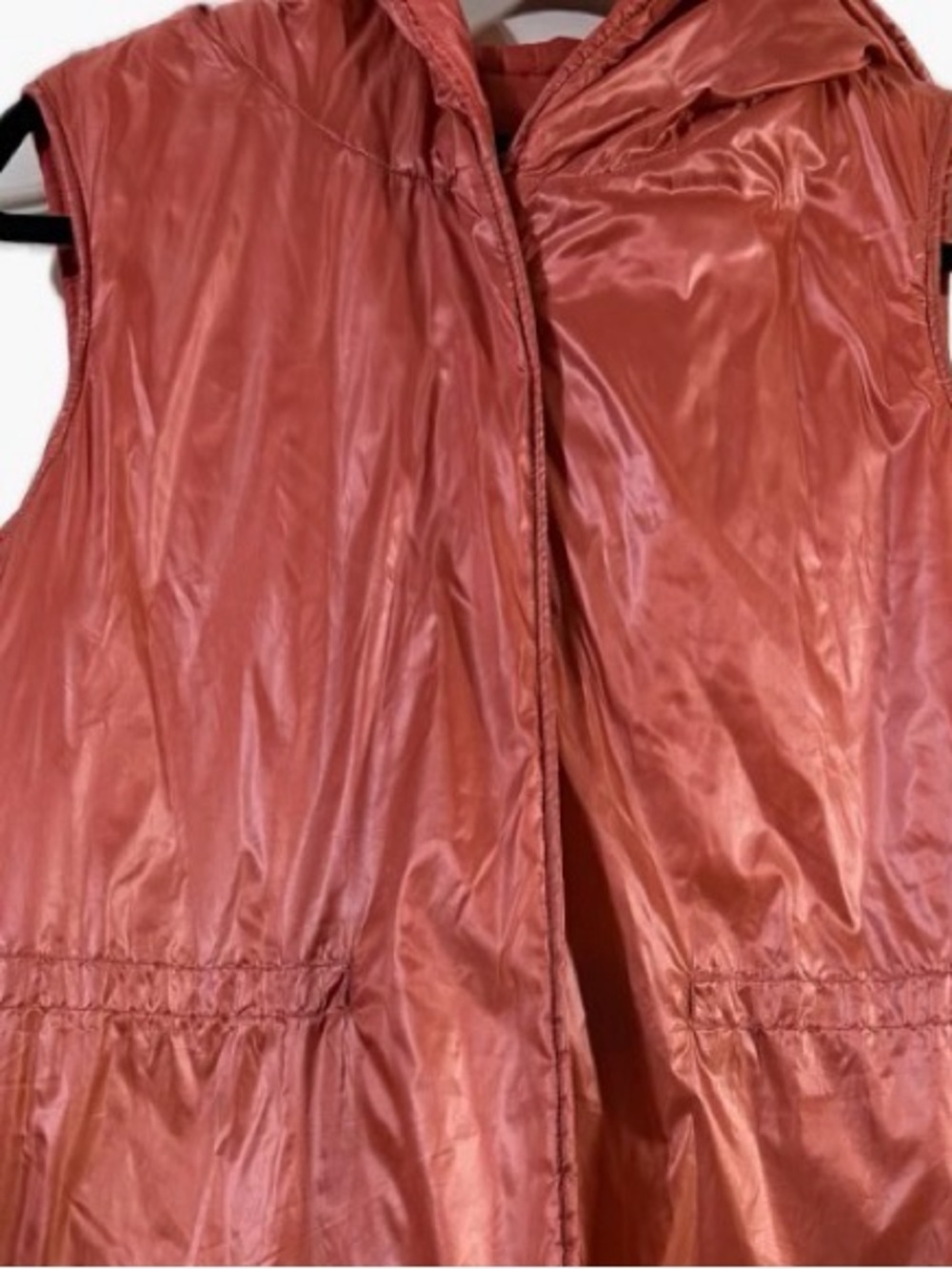 Marc New York Rust Red Puffer Vest